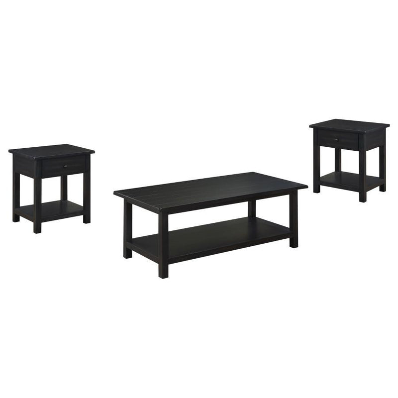 Payne - Coffee And 1-Drawer End Table Set - JaxCo Furniture