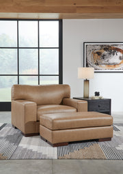 Lombardia - Tumbleweed - 2 Pc. - Chair And A Half, Ottoman - JaxCo Furniture