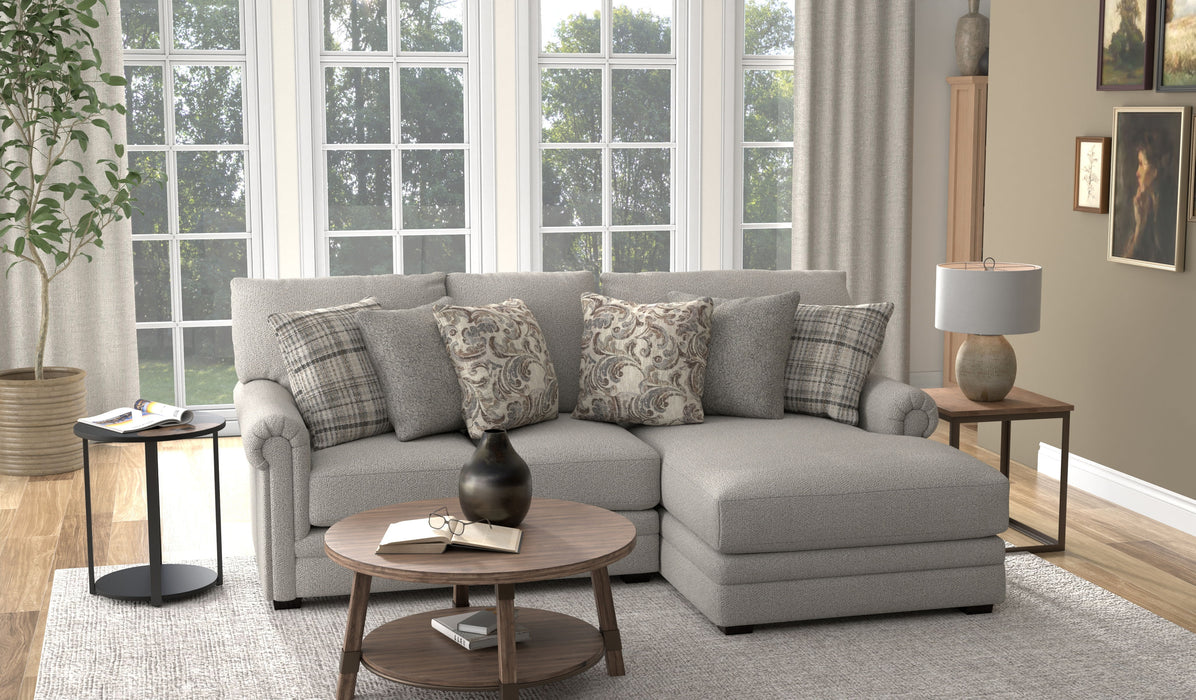 Livingston - Sectional With Comfort Coil Seating And Accent Pillows