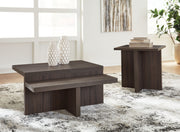 Zendex - Brown - Occasional Table Set (Set of 2) - JaxCo Furniture