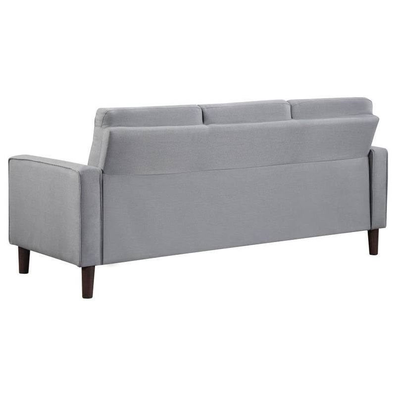 Bowen - Upholstered Track Arm Tufted Sofa Set - JaxCo Furniture