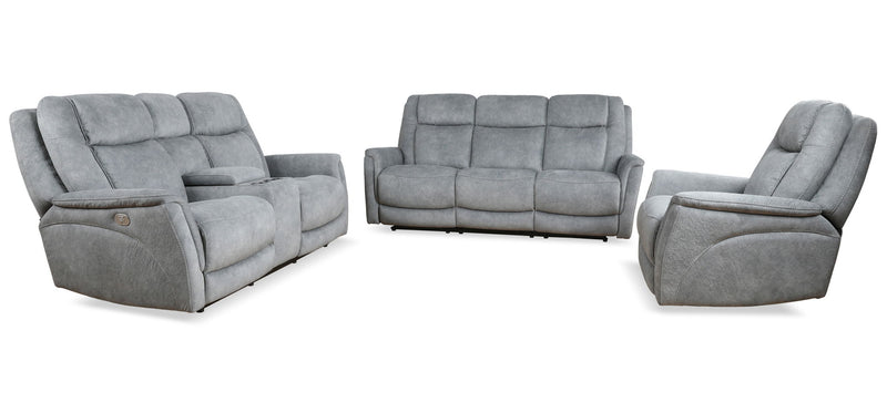Linus - Power Reclining Sofa Set - JaxCo Furniture