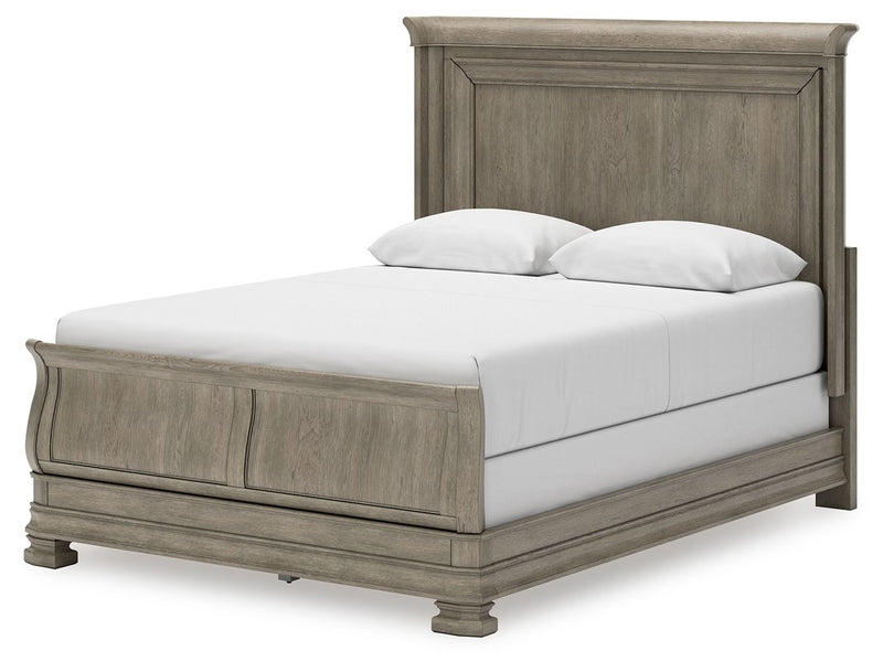 Lexorne - Sleigh Bed - JaxCo Furniture