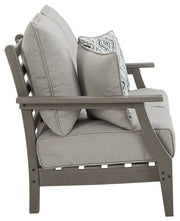 Visola - Gray - Loveseat w/Cushion - JaxCo Furniture