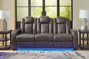 Fyne-dyme - Power Reclining Sofa With Adj Headrest - JaxCo Furniture