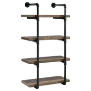 Elmcrest - 4-Shelf Wall Bookshelf - JaxCo Furniture