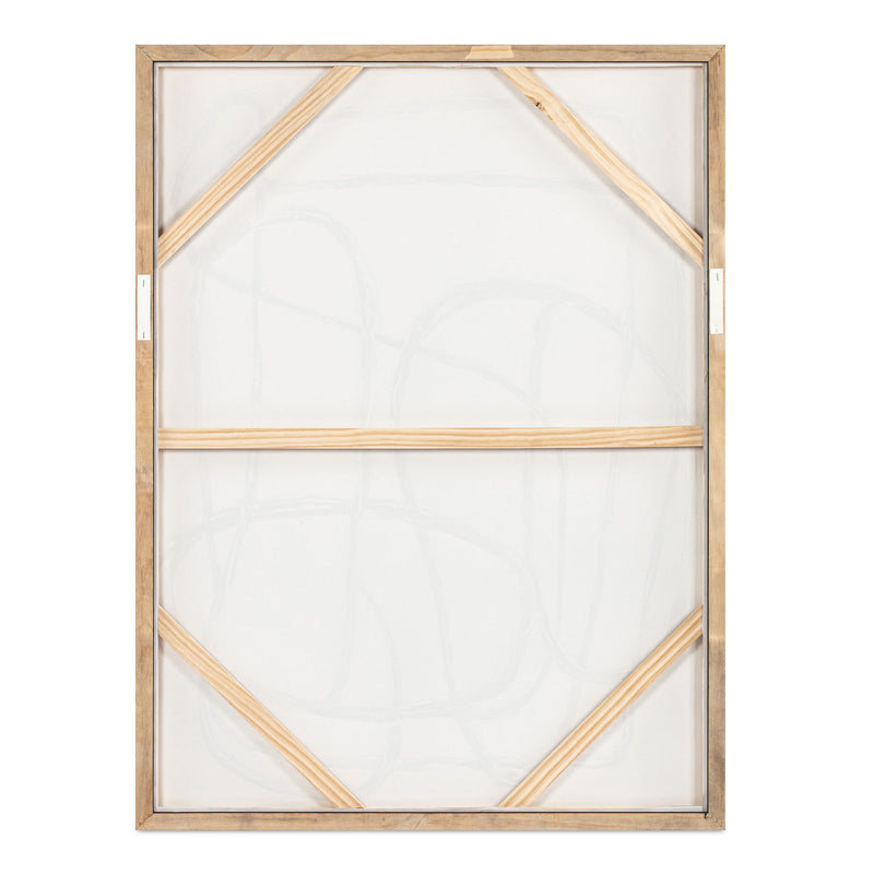 Encounters - Framed Painting - Beige - JaxCo Furniture