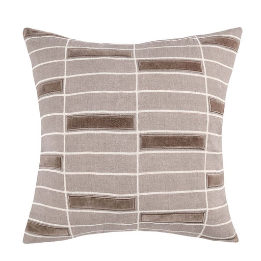 Modern Perspective - MP Breccia Pillow - Taupe - JaxCo Furniture