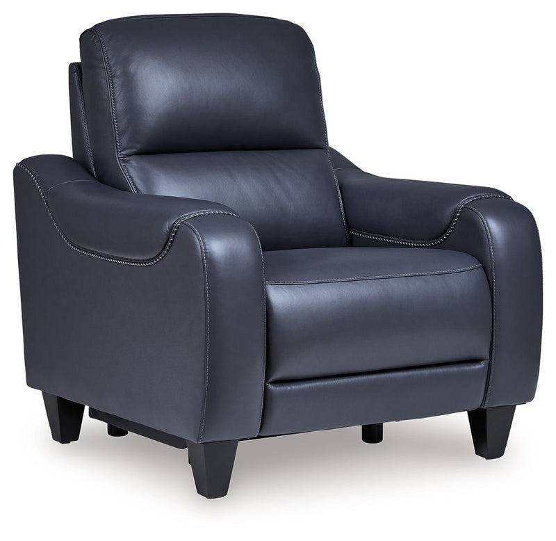 Mercomatic - Power Recliner With Adj Headrest - JaxCo Furniture