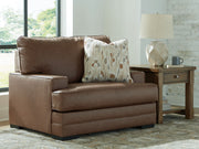 VillaCourt - Caramel - Chair And A Half - JaxCo Furniture