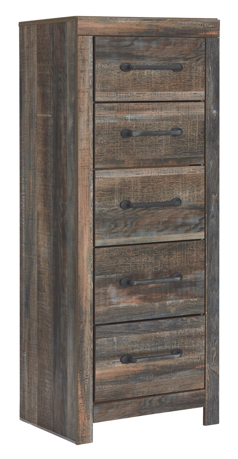 Drystan - Brown / Beige - Narrow Chest - JaxCo Furniture