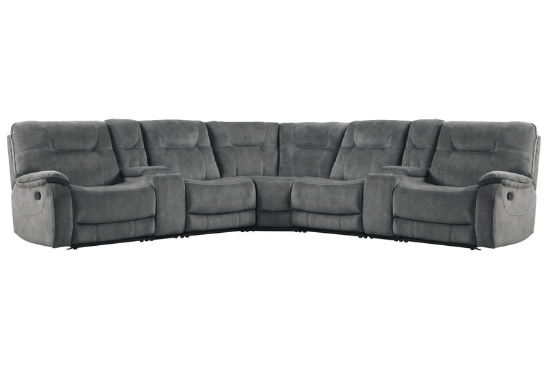 Cooper - Modular Manual Reclining Sectional - JaxCo Furniture