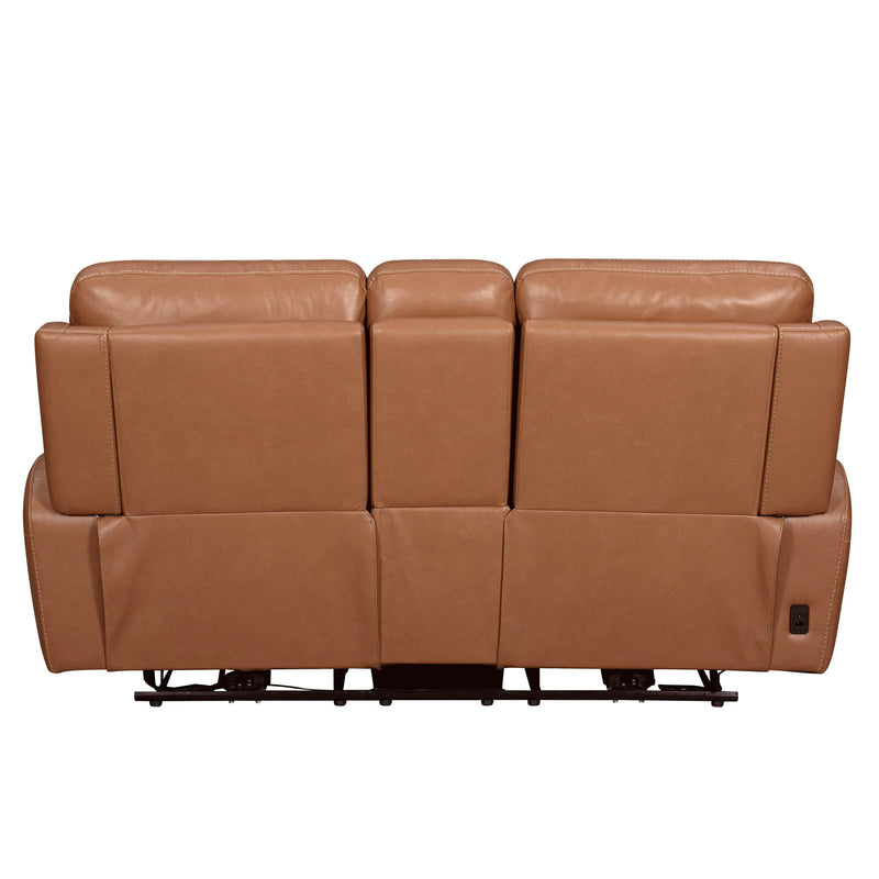 Hancock - Zero Gravity Power Reclining Console Loveseat P3 - JaxCo Furniture