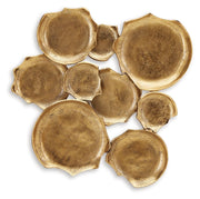 Gageton - Antique Gold Finish - Wall Decor - JaxCo Furniture