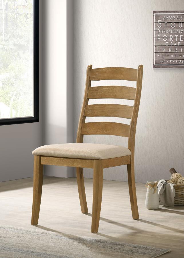 Danvers - Wood Dining Side Chair (Set of 2) - Brown Oak - JaxCo Furniture