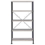 Analiese - 4-Shelf Bookshelf - JaxCo Furniture