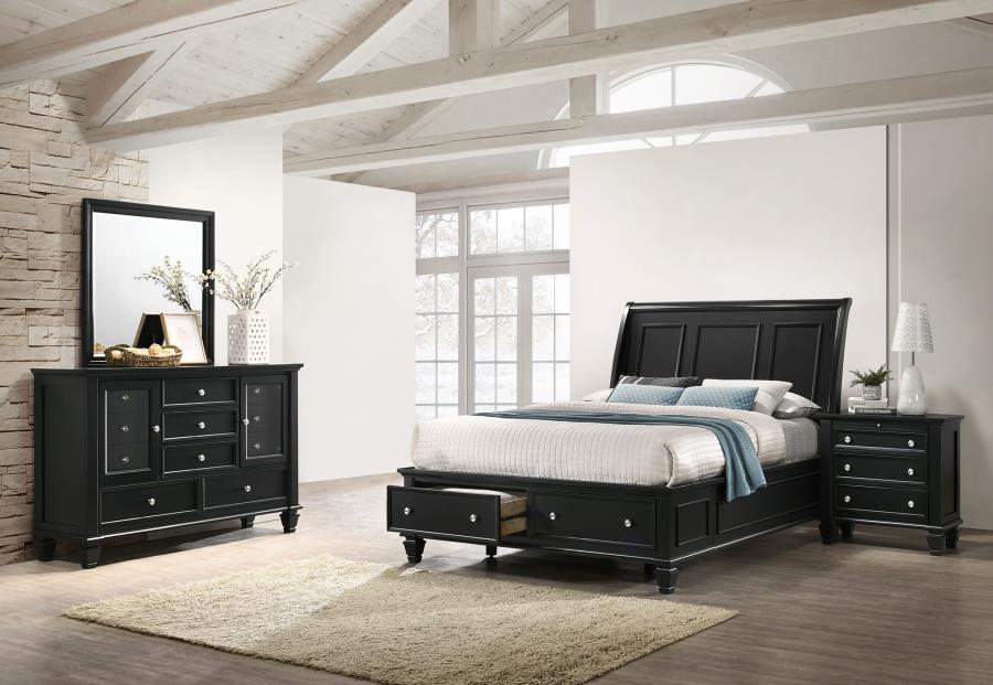 Sandy Beach - Storage Bed Bedroom Set - JaxCo Furniture