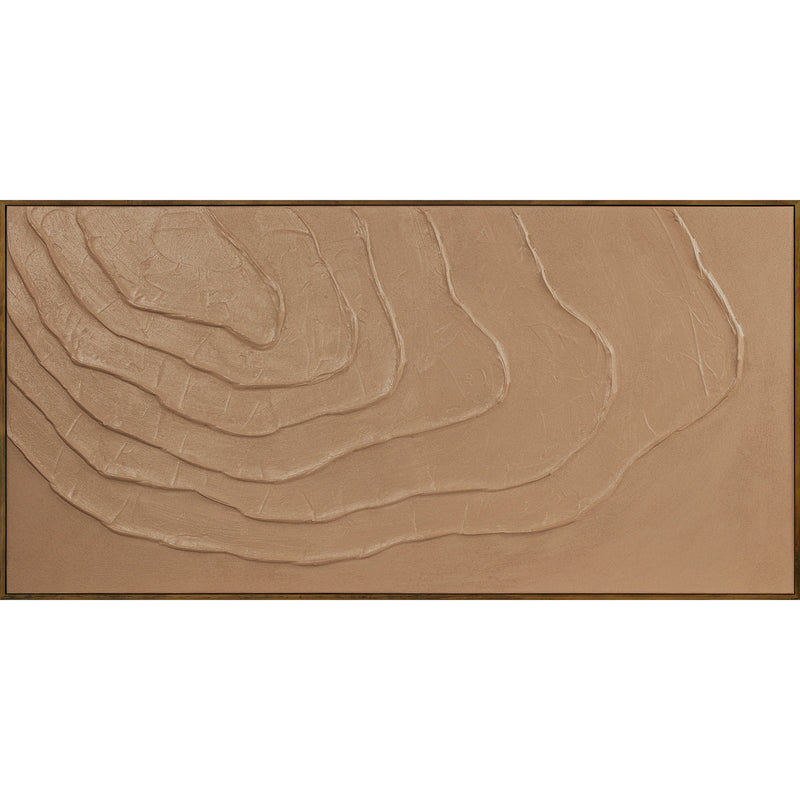 Umbria - Framed Painting - Light Brown - JaxCo Furniture