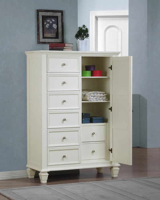 Sandy Beach - Man���s Chest with Concealed Storage - JaxCo Furniture