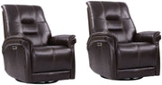 Carnegie - Power Swivel Glider Recliner - JaxCo Furniture
