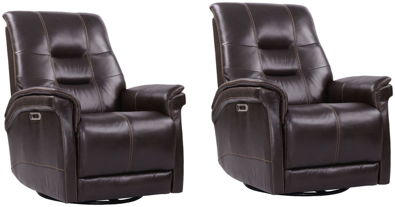 Carnegie - Power Swivel Glider Recliner - JaxCo Furniture