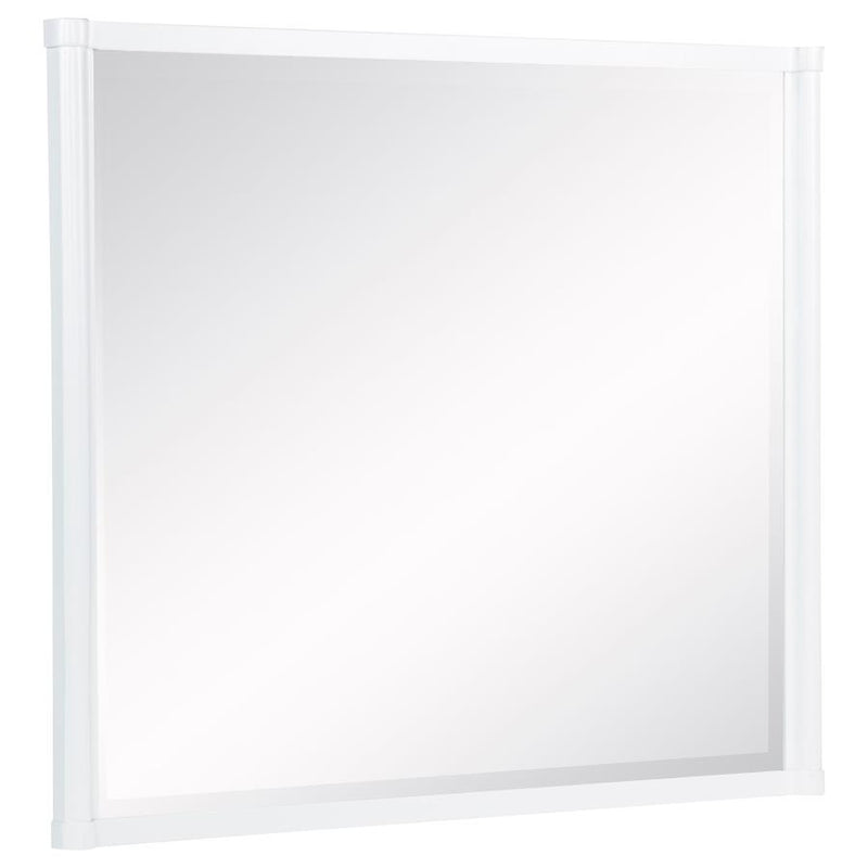 Gracemont - Dresser Mirror - White - JaxCo Furniture