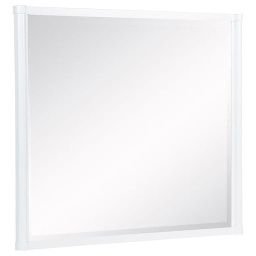 Gracemont - Dresser Mirror - White - JaxCo Furniture