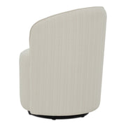 Sylvie - Swivel Chair - White - JaxCo Furniture
