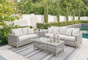 Seton Creek - Gray - 4 Pc. - Lounge Set - JaxCo Furniture