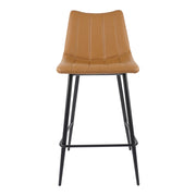 Alibi - Counter Stool (Set of 2) - Tan - JaxCo Furniture
