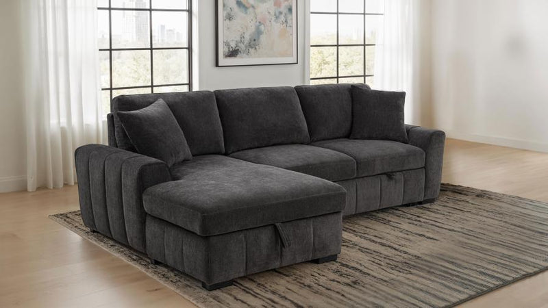Pastrana - Upholstered Sleeper Sectional Sofa - JaxCo Furniture
