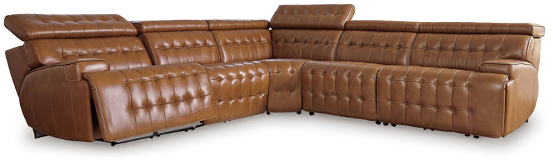 Temmpton - Power Reclining Sectional - JaxCo Furniture