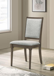 Onslow - Upholstered Dining Side Chair (Set of 2) - Dark Brown - JaxCo Furniture