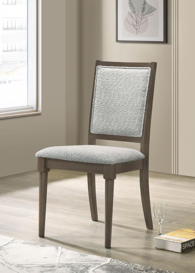 Onslow - Upholstered Dining Side Chair (Set of 2) - Dark Brown - JaxCo Furniture