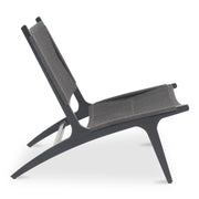 Palma - Outdoor Lounge Chair - Black - JaxCo Furniture