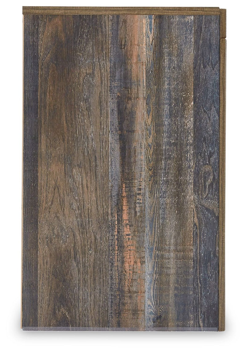 Drystan - Brown / Beige - Two Drawer Night Stand - JaxCo Furniture