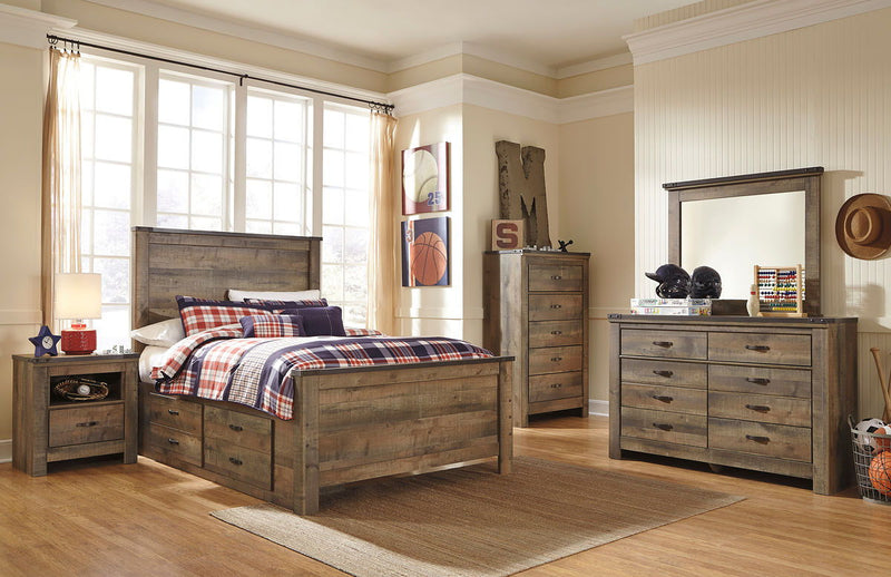 Trinell - Panel Bed - JaxCo Furniture