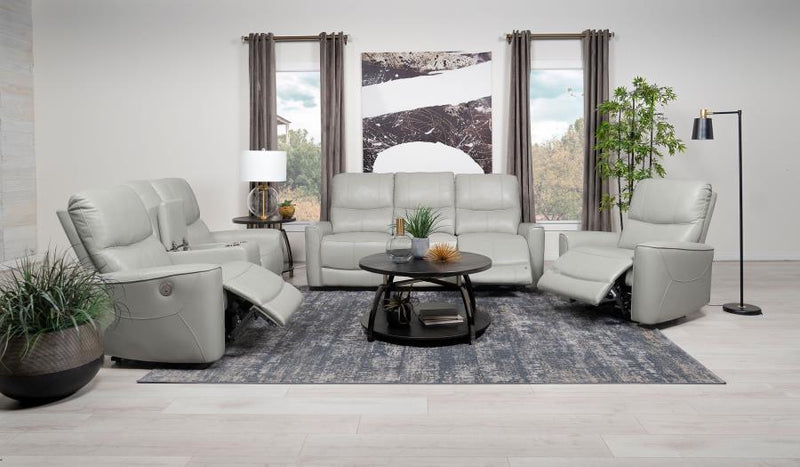 Greenfield - Power Reclining Sofa Set - JaxCo Furniture