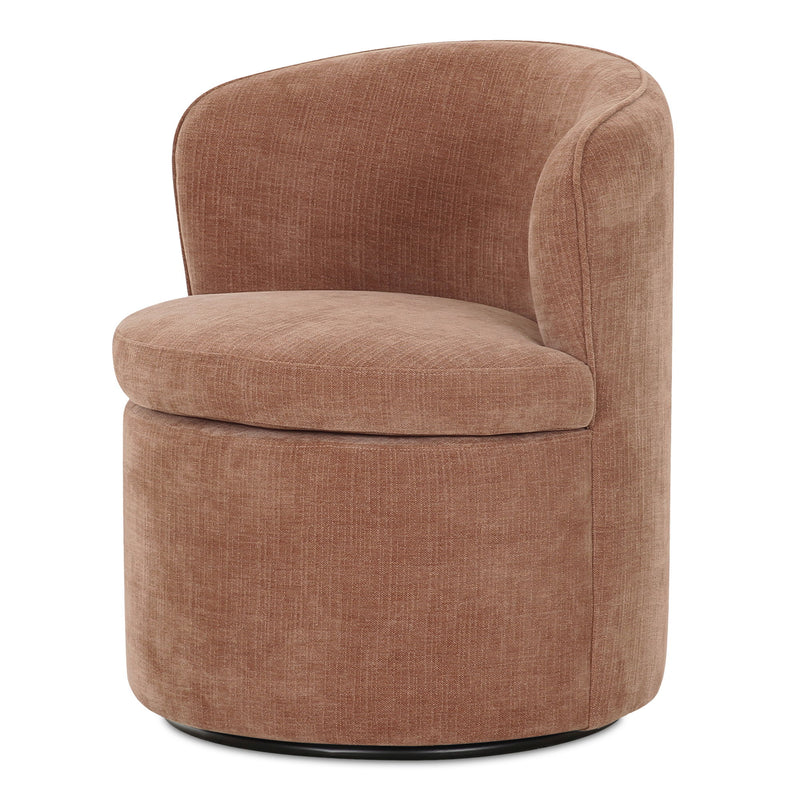 Dane - Swivel Chair - Pink - JaxCo Furniture