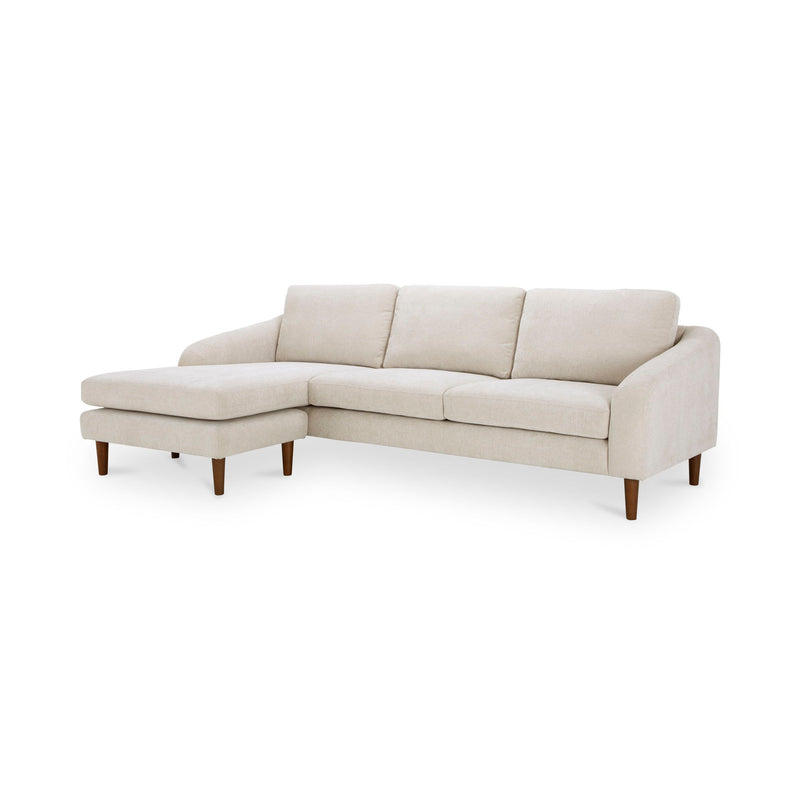 Quinn - Sectional - Oatmeal - JaxCo Furniture