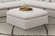 Hobson - Square Upholstered Ottoman - JaxCo Furniture