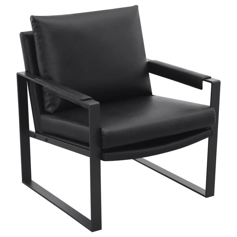 Rosalind - Upholstered Track Arm Accent Chair - JaxCo Furniture