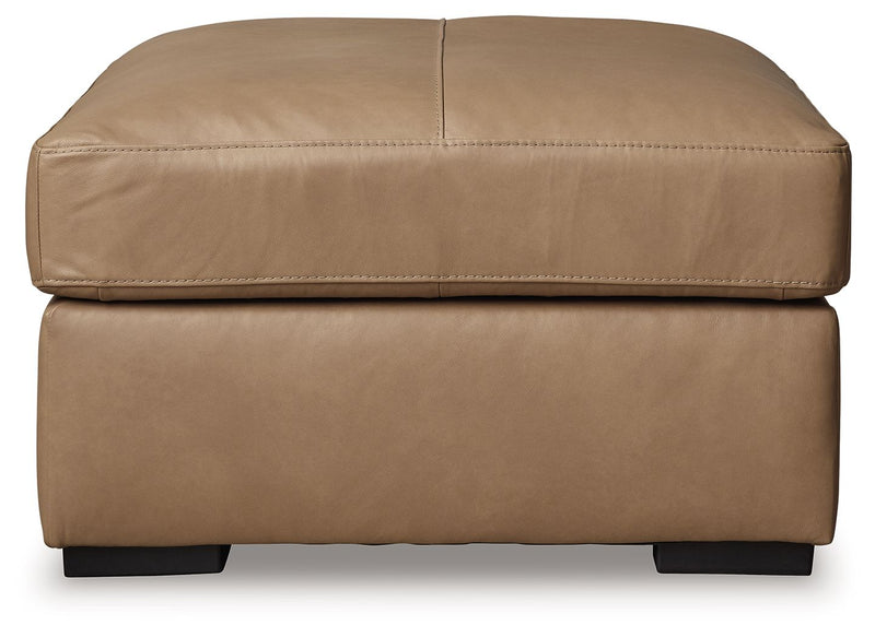 Bandon - Toffee - Oversized Accent Ottoman - JaxCo Furniture