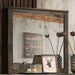 Woodmont - Dresser Mirror - Rustic Golden Brown - JaxCo Furniture