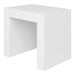 Lazarus - Outdoor Stool - White - JaxCo Furniture