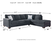 Altari - Sleeper Sectional - JaxCo Furniture