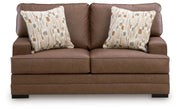 VillaCourt - Caramel - Loveseat - JaxCo Furniture