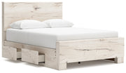 Lawroy - Panel Bed With Storage - JaxCo Furniture
