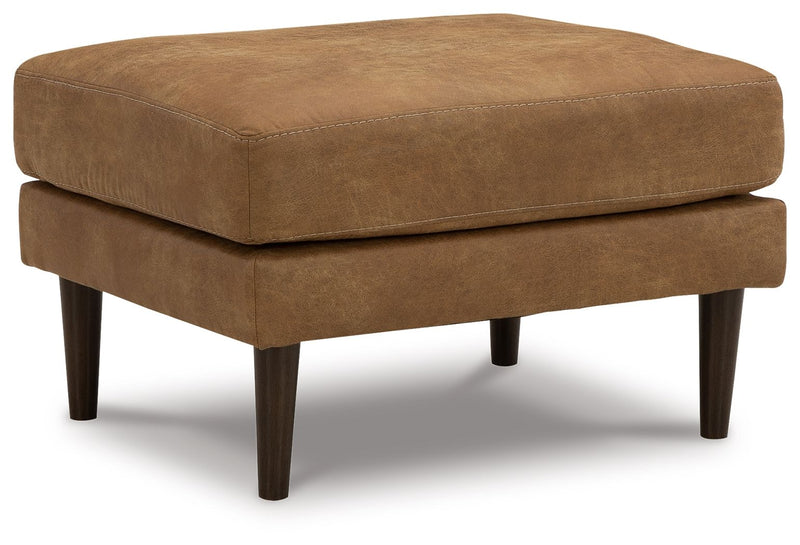 Telora - Caramel - Ottoman - JaxCo Furniture