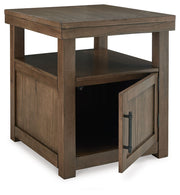 Boardernest - Brown - Rectangular End Table - JaxCo Furniture